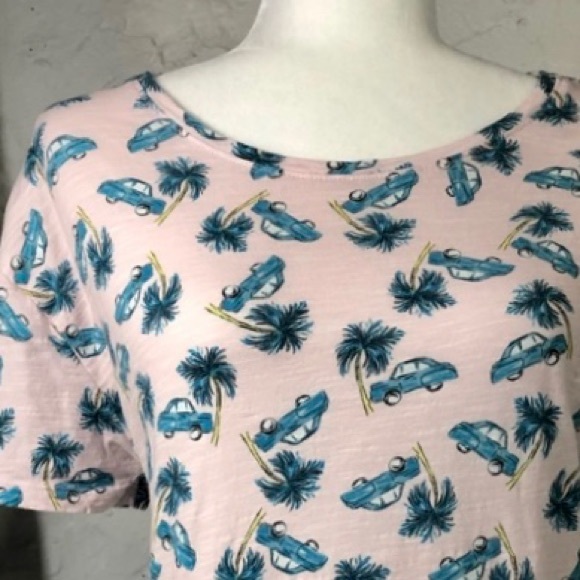 Artisan Ny Tops - Artisan NY T-shirt palm tree vw bug surfer